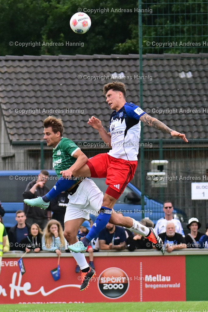 Fußball I Herren I Testspiel  I TSV Elstorf - Hamburger SV I 5.7.2025 | a-hannig - Realisiert mit Pictrs.com