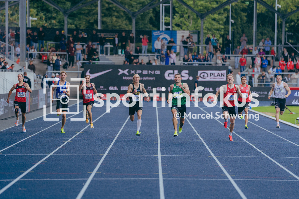 Deutsche Meisterschaften der Frauen und Männer 2026 | 400-Meter-Lauf, Finale, Deutsche Meisterschaften der Frauen und Männer 2026, Lohrheidestadion Bochum-Wattenscheid, 26.07.2026. Foto: Marcel Schwering / sportimfokus - Realisiert mit Pictrs.com