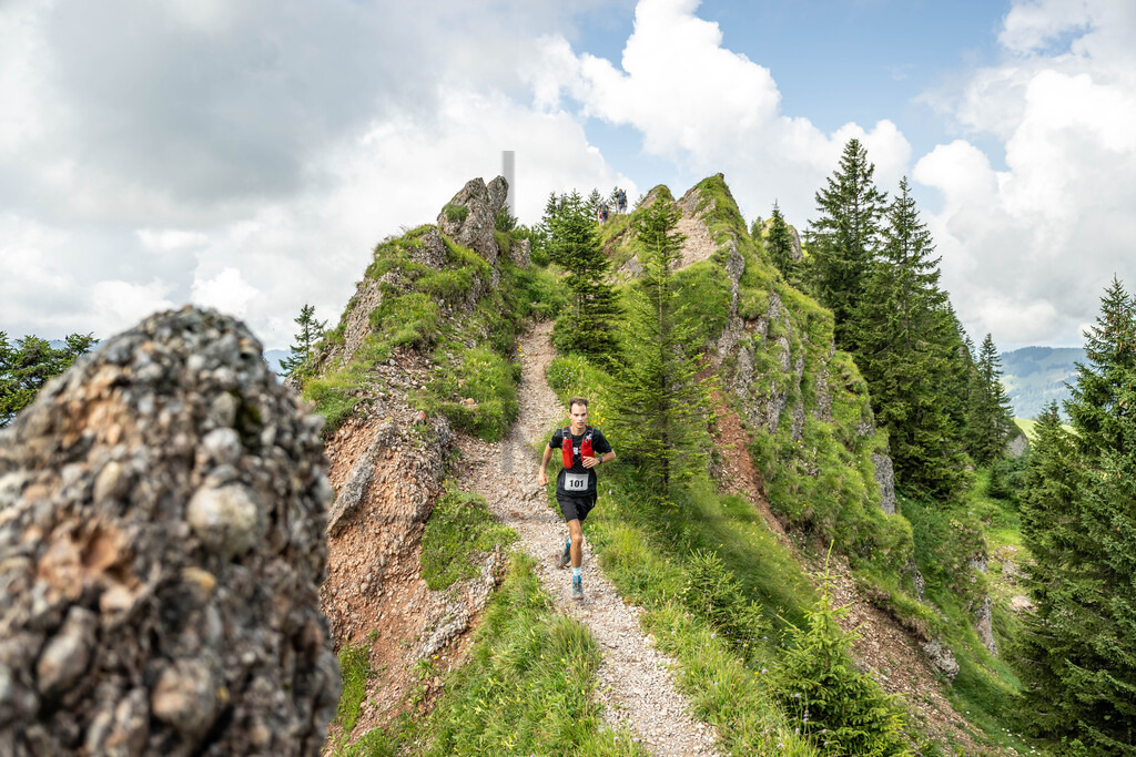 35. Gebirgsmarathon | 35. Gebirgsmarathon 2024 am 03.08.2024 in Immenstadt. Einer der anspruchsvollsten​und ältesten Bergläufe​Deutschlands im Naturpark Nagelfluhkette!(Foto: Dominik Berchtold/www.dberchtold.com)Instagram: @d_berchtold_foto 