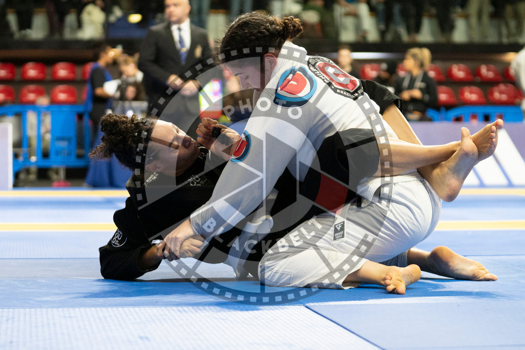 20240119PBB1676 | Fighters compete during the IBJJF European Championship in Paris, France, on January 19, 2024.