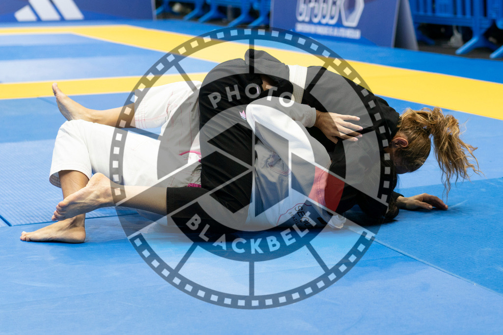 20240119PBB3359 | Fighters compete during the IBJJF European Championship in Paris, France, on January 19, 2024.