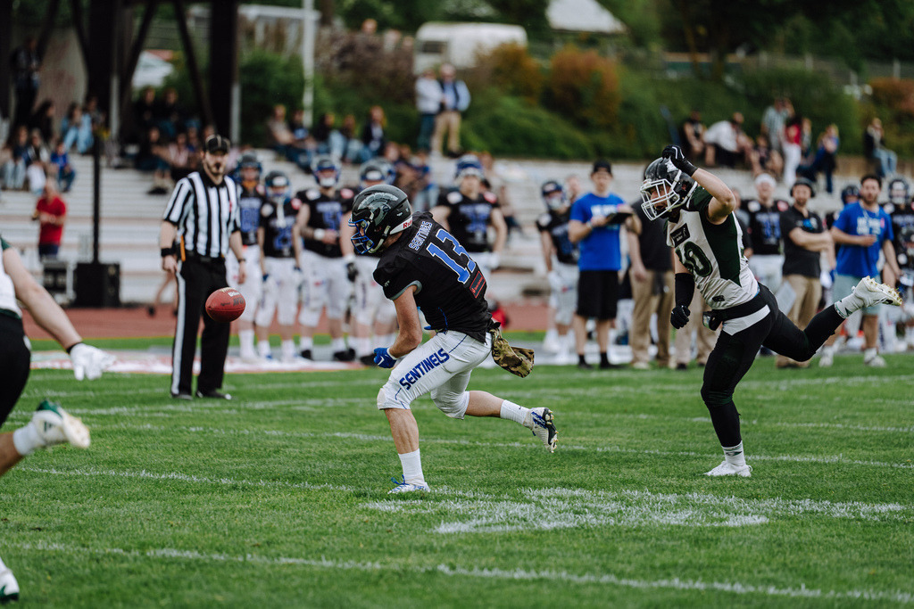 Bad Homburg Sentinels vs KIT Engineers, American Football,Testspiel, 18.04.2026 | Bad Homburg Sentinels vs KIT Engineers - Realisiert mit Pictrs.com