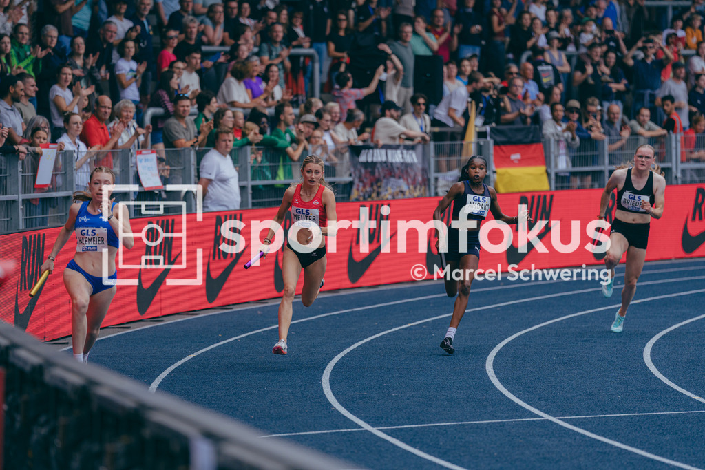 Deutsche Meisterschaften der Frauen und Männer 2026 | Lotta Meuter, LG Rhein-Wied, 4x100-Meter-Staffel, Deutsche Meisterschaften der Frauen und Männer 2026, Lohrheidestadion Bochum-Wattenscheid, 26.07.2026. Foto: Marcel Schwering / sportimfokus - Realisiert mit Pictrs.com