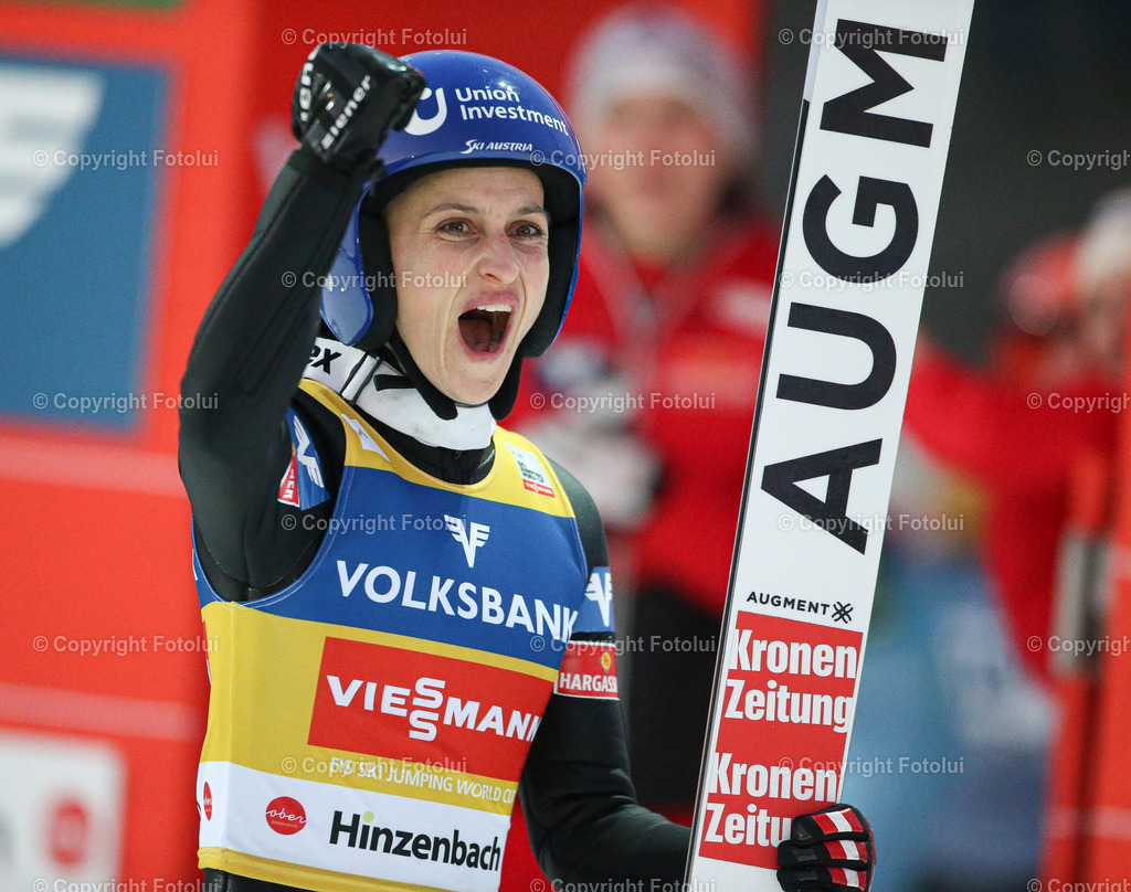 A_LUI_20230210_0088 | HINZENBACH, AUSTRIA, NORDIC SKIING, WOMEN TEAM-SKI JUMPING - FIS WORLD CUP 
IM BILD:  Eva Pinkelnig (AUT)                

FOTO:FOTOLUI/UW