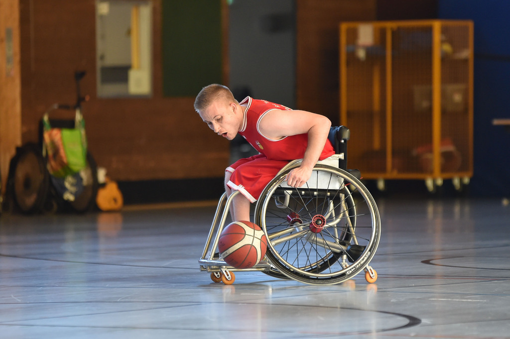 2024-10-26-0210 | RSKV Tuebingen vs. Hannover United 2, Rollstuhlbasketball, 2. Bundesliga Sued, 3. Spieltag, Saison 2024/2025, 26.10.2024, Foto: Ralph Kunze - Realisiert mit Pictrs.com