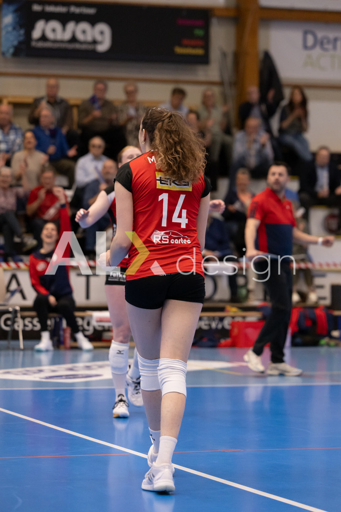 Volleyball I Frauen I Saison 2025-2026 I Volleyball NLA | Women I 1/2 Finals I  VC Kanti Schaffhausen - Sm'Aesch Pfeffingen I 07.03.2026 | 14 Josipa Marković (HR) (VC Kanti Schaffhausen) – Aussen - Realisiert mit Pictrs.com