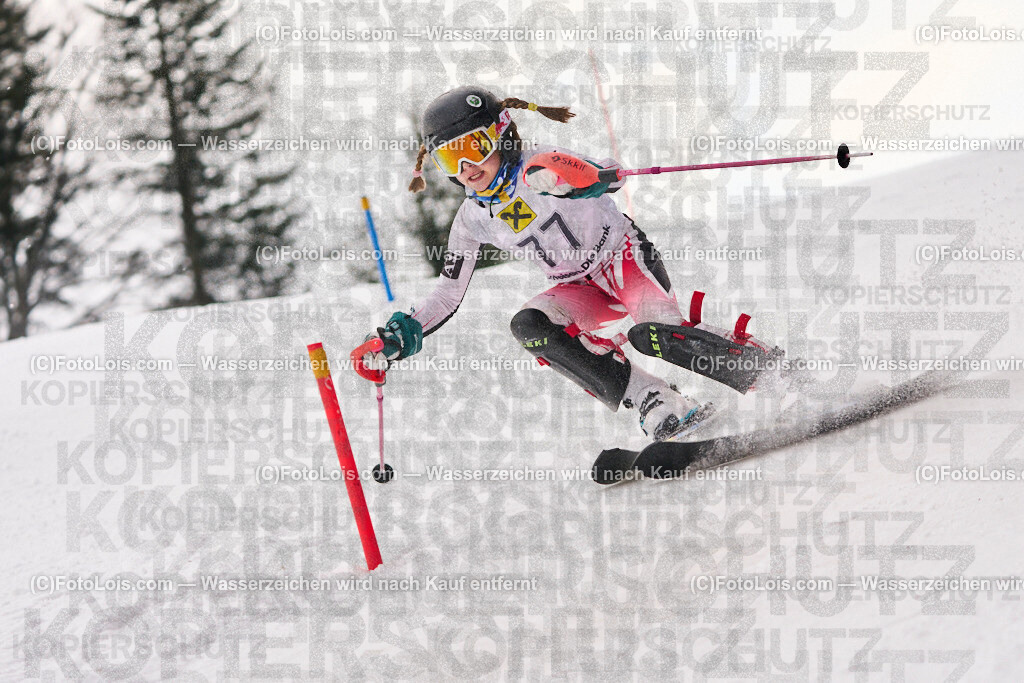 ALP3719_KinderCup-SL_STMK_Strallegg_Siebenhofer Jana Emilia | Raiffeisen KINDERCUP Alpin, SLALOM auf der JogllandStreif in Strallegg am So 23. Februar 2025. Veranstaller: Steirischer Skiverband (5000). Skiunion Strallegg (5197).
