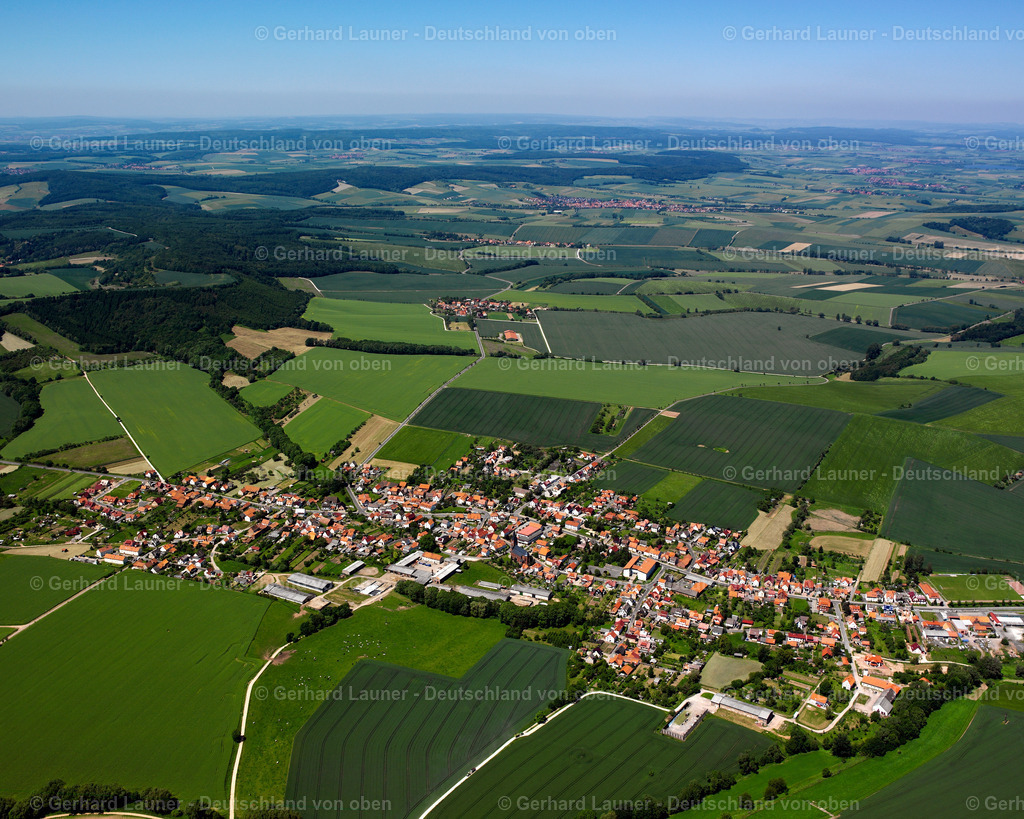 2634240 | BERLINGERODE 09.06.2006 Stadtansicht des Innenstadtbereiches  in Berlingerode im Bundesland Thüringen, Deutschland // City view on down town  in Berlingerode in the state Thuringia, Germany Foto: Gerhard Launer