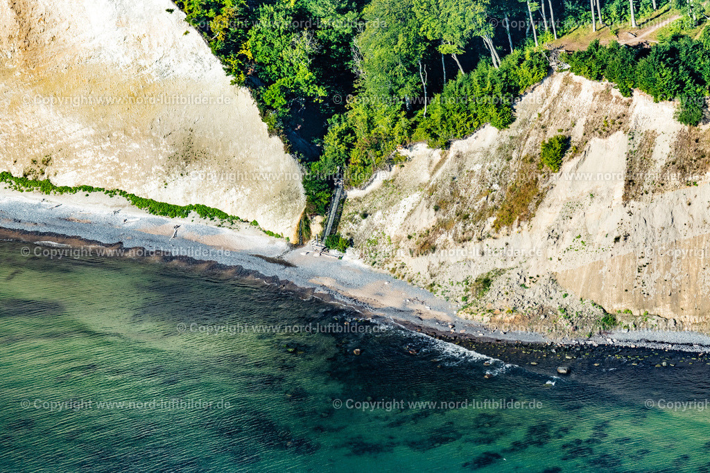 Lohme_Königsstuhl_Kreidefelsen_Rügen_ELS_4474100822 | STUBBENKAMMER 10.08.2022 Bewaldete Kreidefelsen - und Steilküsten- Landschaft im Nationalpark Jasmund an der Steilküste an der Ostsee in Stubbenkammer auf der Insel Rügen im Bundesland Mecklenburg-Vorpommern, Deutschland. // Wooded chalk cliffs and cliff landscape in the Jasmund National Park on the cliffs on the Baltic Sea in Stubbenkammer on the island of Ruegen in the state Mecklenburg-West Pomerania, Germany. Foto: Martin Elsen
