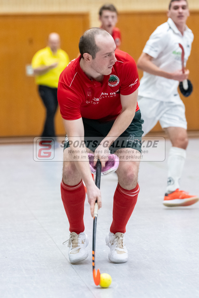 SFE_20230115_0190 | 1. Bundesliga Hockey Herren Schwarz-Weiss Neuss - Crefelder HTC am 15.01.2023 in  (Sporthalle Jahnerstrasse), Photo: Stephan Fehrmann 2022 (Sports-Gallery)