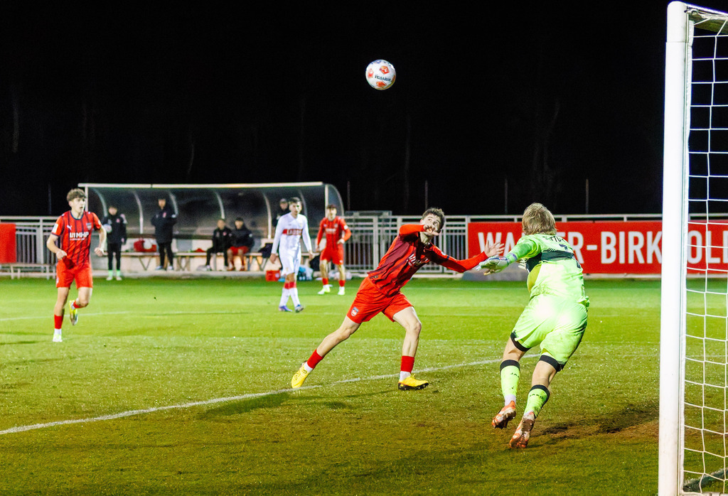 FCHVFB_260325_3-78 | 1.FC Heidenheim 1846 vs. VfB Stuttgart, Fußball, A-Junioren, Verbandspokal, 2025/2026, 25.03.2026 in Heidenheim, Rasenplatz, Walter-Birkhold-Jugendstadion(Foto: Michael Bulling) - Realisiert mit Pictrs.com