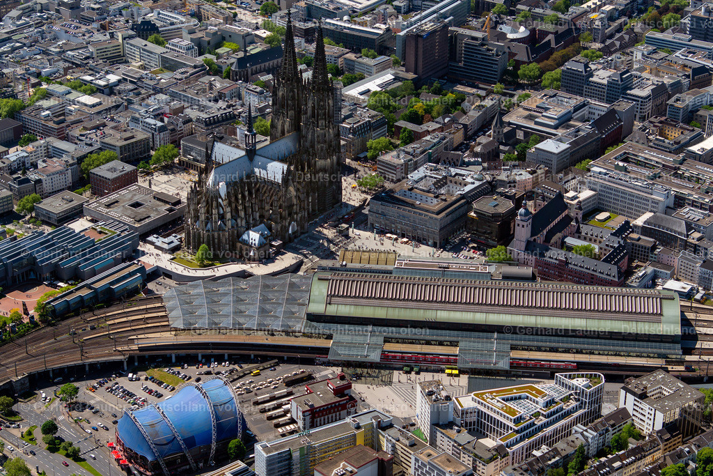 3800368 | Hauptbahnhof und Dom, Köln
