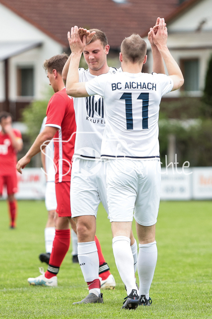 BC Aichach - FC Rennertshofen | Jubel nach 5-0