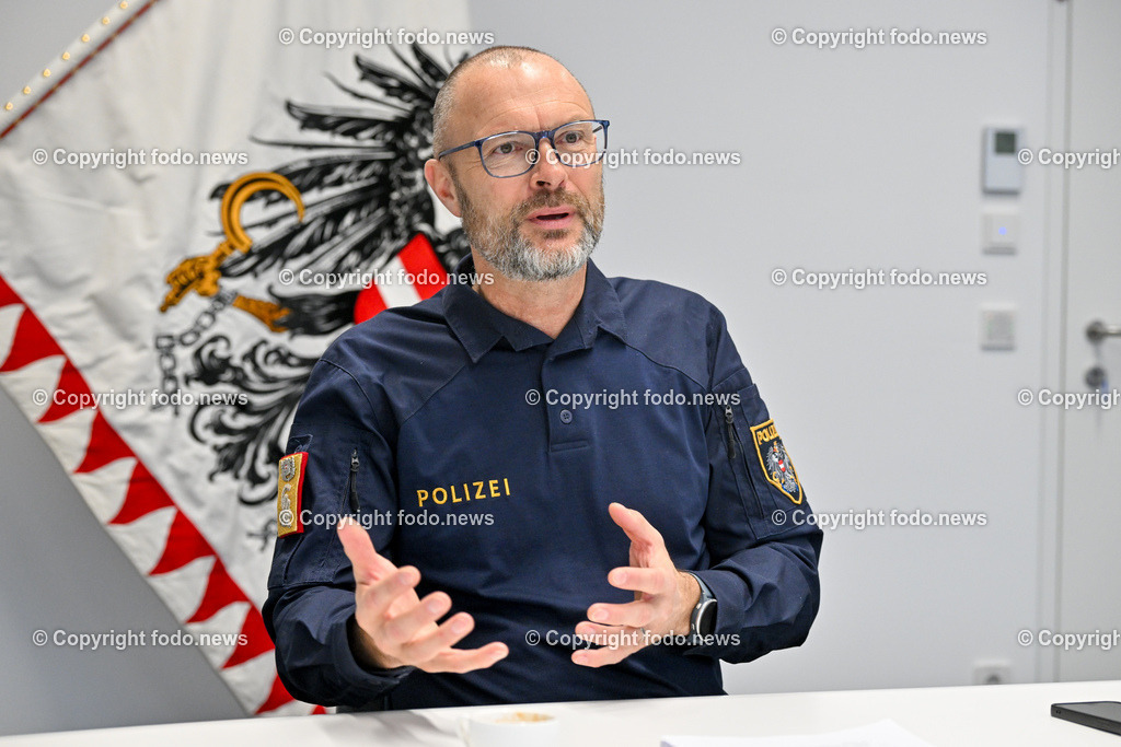 Andreas Pilsl_ Landespolizeidirektor Ooe_ 28.12.2023-32 | 28.12.2023, Landespolizeidirektion Oberoesterreich, AUT, Andreas Pilsl, im Bild Andreas Pilsl (Landespolizeidirektor Ooe)