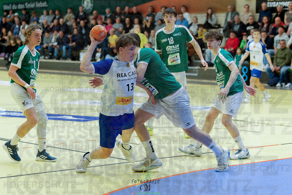 mJC-Regionalliga, Halbfinale Hessenmeisterschaft; HSG Dutenhofen/Münchholzhausen - TSV Pfungstadt | mJC-Regionalliga, Halbfinale Hessenmeisterschaft; HSG Dutenhofen/Münchholzhausen - TSV Pfungstadt am 15.03.2025 in Münchholzhausen (Sporthalle Münchholzhausen)Photo © 2025 - Jörg Heinrich - Realisiert mit Pictrs.com