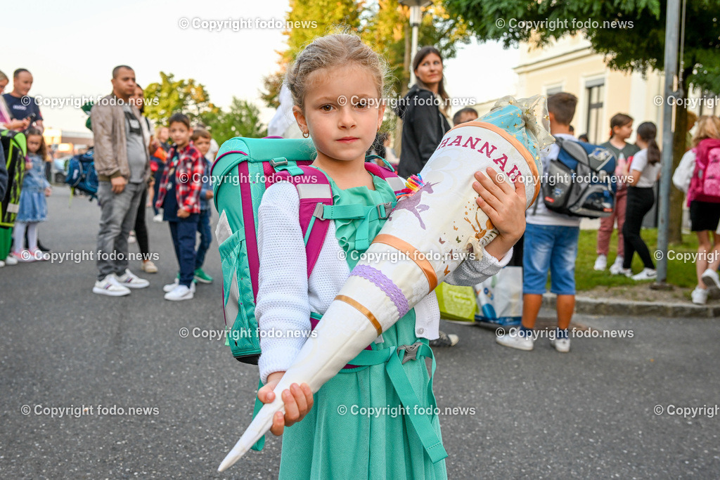 Schulbeginn 2023_ Volksschule Enns_ 11.09.2023-10 | 11.09.2023, Enns, AUT, Schulbeginn 2023, Volksschule Enns, im Bild Hannah Feilmayr-Locker (6, Enns)
