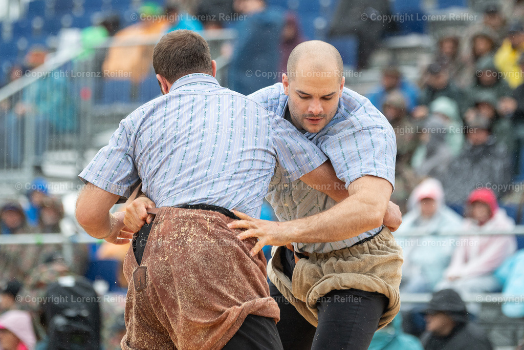 Schwingen -  Appenzeller Kantonal Schwingfest 2024 | Hundwil, 7.7.24, Schwingen - Appenzeller Kantonal Schwingfest.