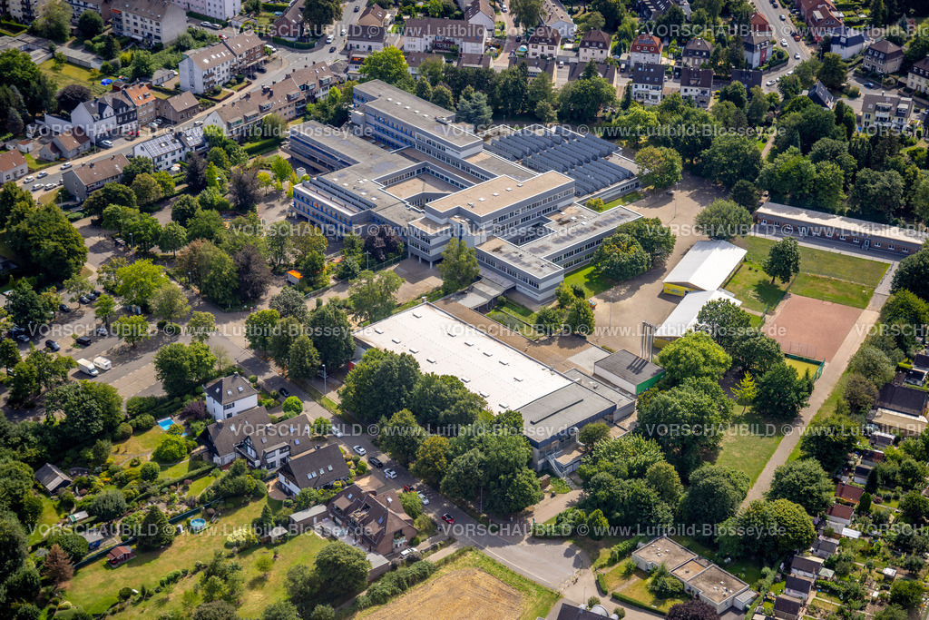 Muelheim220802643 | Luftbild, Gustav-Heinemann-Gesamtschule, Altstadt II - Nordost, Mülheim an der Ruhr, Ruhrgebiet, Nordrhein-Westfalen, Deutschland