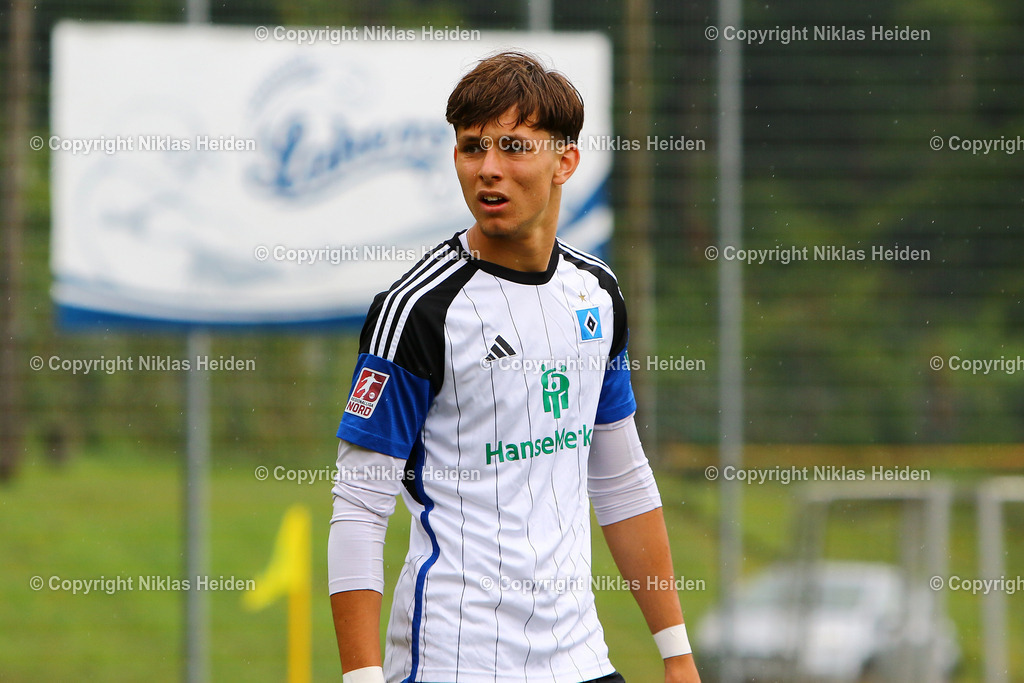 NH_SVEichede_HamburgerSVU21_Testspiel_30062024 | #20 Otto Emerson Stange (Hamburger SV U21)Fußball I Herren I Testspiel I Saison 2024-2025 I SV Eichede - Hamburger SV U21 I 30.06.2024 I Waldstadion Lütjensee