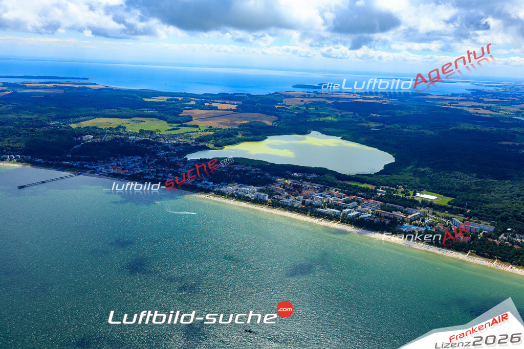 Die Luftaufnahme Prora - Binz wurde vom UL-Flugzeug (keine Drohne) aus fotografiert.Hohe Druck- Auflösung-die Geschenkidee!