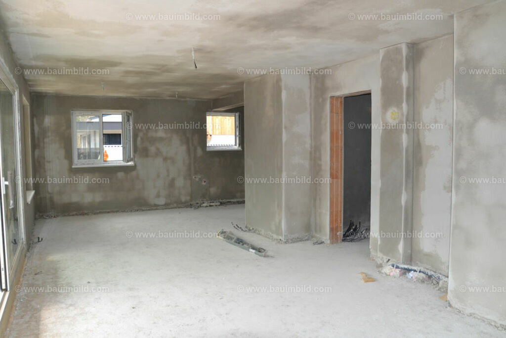 bib-lg18-putzarbeiten-0133 | Nach LV-Leistungsgruppen sortierte Detailfotos über den Bau eines Hauses. Alle Hausbau-Bilder direkt vom Urheber und Autor der Website Haus-Selber-Bauen.com