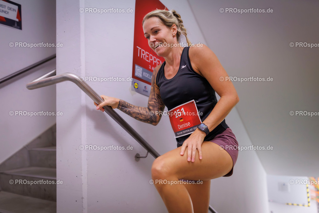 KölnTurm Treppenlauf; Köln, 03.08.2025 | Impressionen vom KölnTurm Treppenlauf am 03.08.2025 in Köln (Nordrhein-Westfalen). 