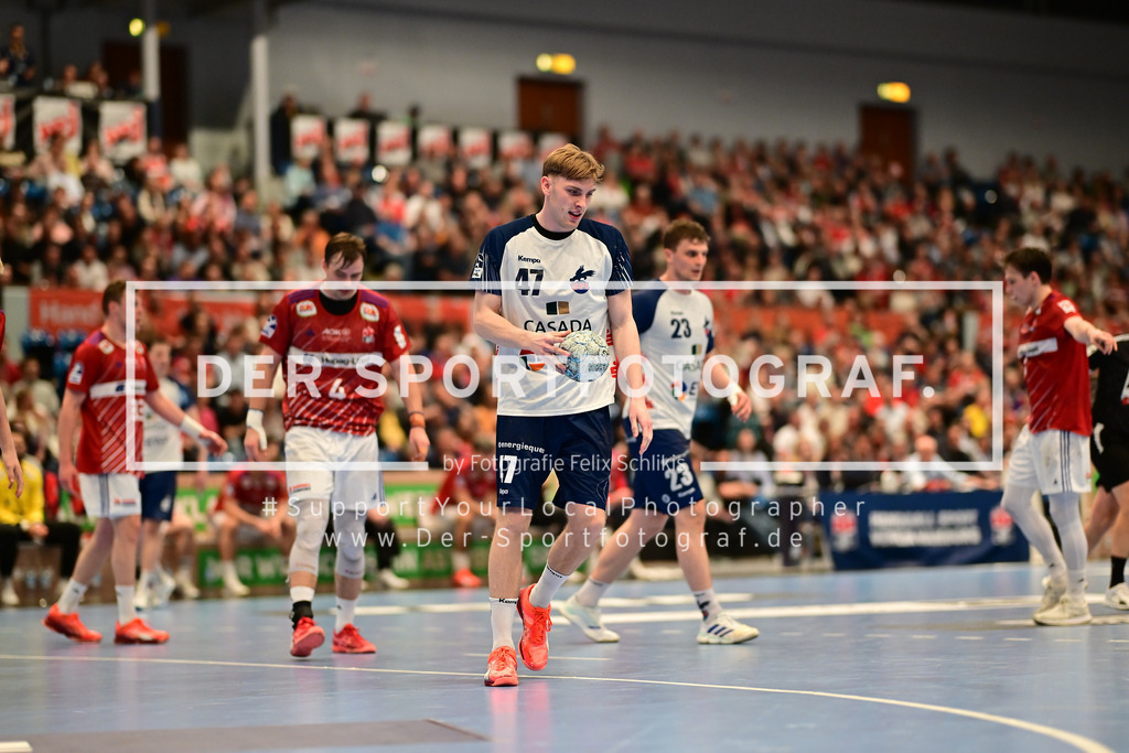 Handball I Herren I Saison 2024-2025 I Bundesliga I 25. Spieltag I HSV Hamburg - 1. VfL Potsdam I 03.04.2025 I 41670 | Der Sportfotograf. - Realisiert mit Pictrs.com