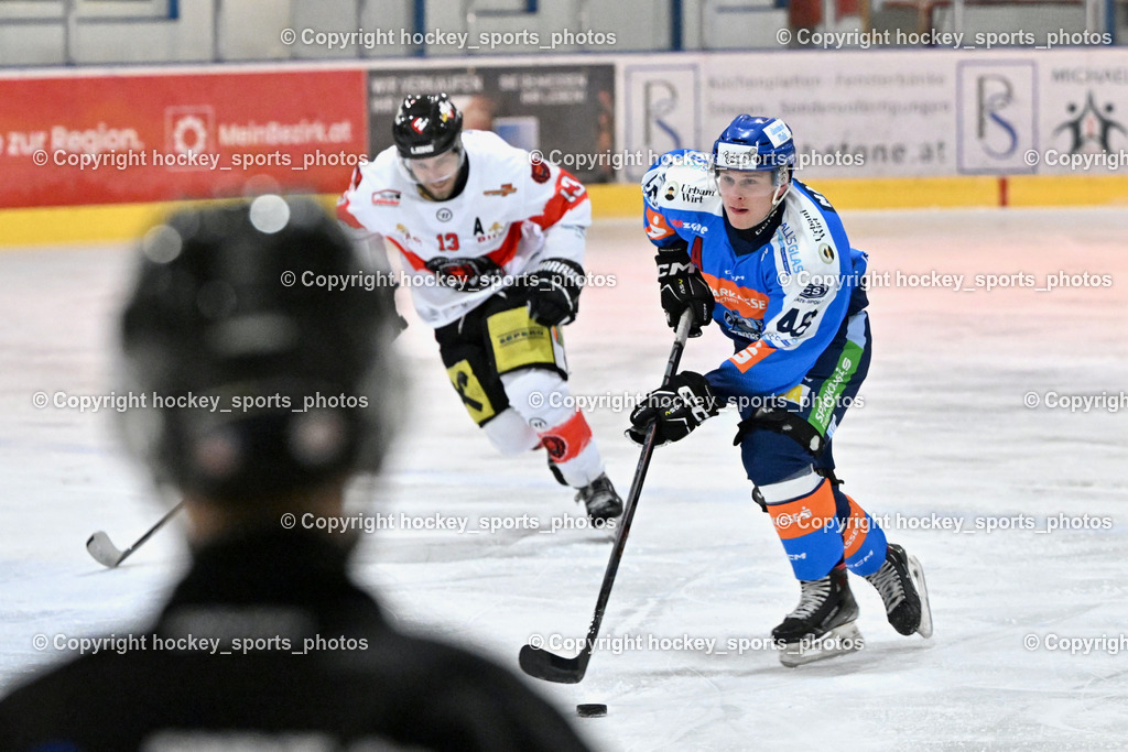 ESC SPARKASSE STEINDORF vs. EV ZELTWEG MURTAL LIONS | #46 Maurer Julian ESC Steindorf, ESC SPARKASSE STEINDORF vs. EV ZELTWEG MURTAL LIONS, ESC SPARKASSE STEINDORF vs. EV ZELTWEG MURTAL LIONS am 27.12.2025 in Steindorf (Ossiachersee Halle), Austria, (Photo by Bernd Stefan)