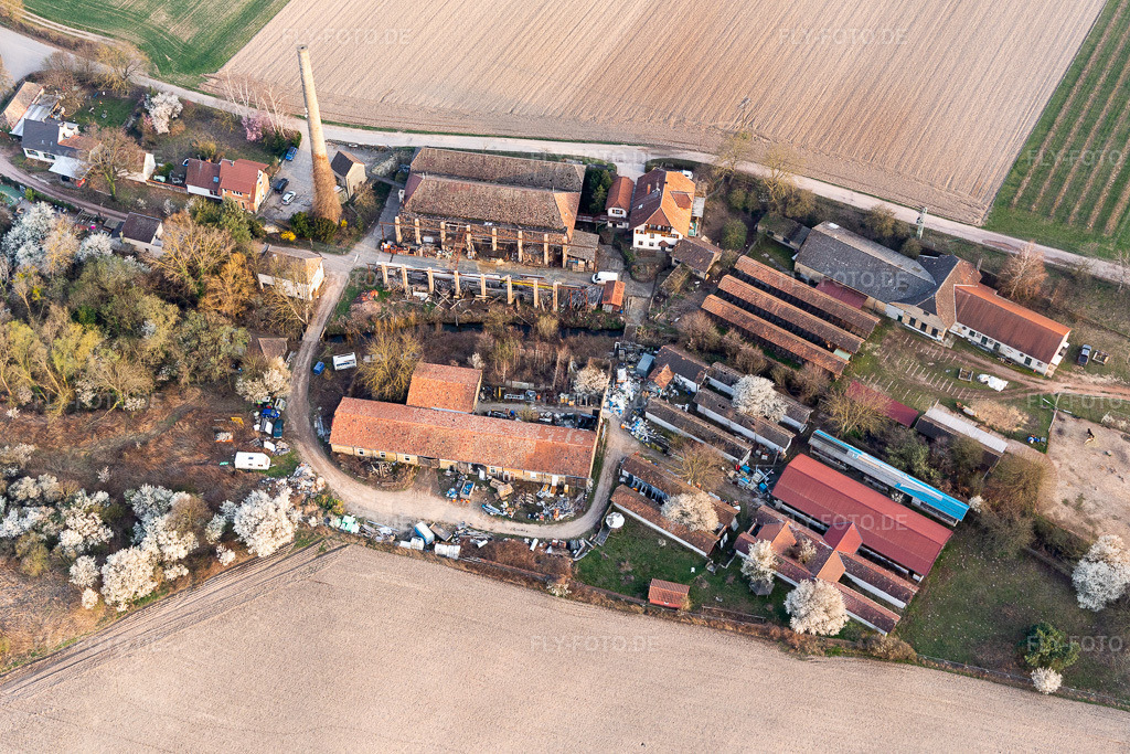 Luftbild: Zimmerei Hellmann in Kuhardt im Bundesland Rheinland-Pfalz in Deutschland. – Foto: IMG_113286.jpg vom 23.03.2019 durch Werner Riehm/FLY-FOTO.de – Auflösung des Originals: 5472 x 3648 px