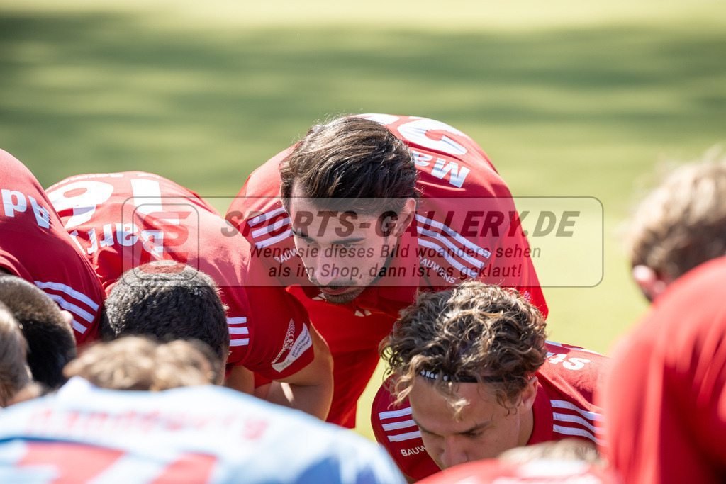 SFE_20250412_0032 | Köln, Deutschland, 12.04.2025:  Hockey 1. Bundesliga Herren Rot-Weiss Köln - Harvestehuder THC im KTHC Stadion Rot-Weiss Köln Tennis and Hockey Club am 12.04.2025 in Köln, Deutschland. (Foto von Stephan Fehrmann)Köln, Germany, 12.04.2025: Hockey 1. Bundesliga Herren Rot-Weiss Köln - Harvestehuder THC in KTHC Stadion Rot-Weiss Köln Tennis and Hockey Club at 12.04.2025 in Köln, Deutschland. (Foto from Stephan Fehrmann)
