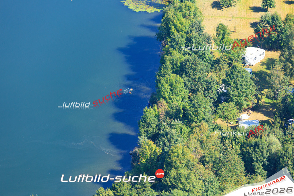 Die Luftaufnahme Oberau - Bad Staffelstein wurde vom UL-Flugzeug (keine Drohne) aus fotografiert.Hohe Druck- Auflösung-die Geschenkidee!