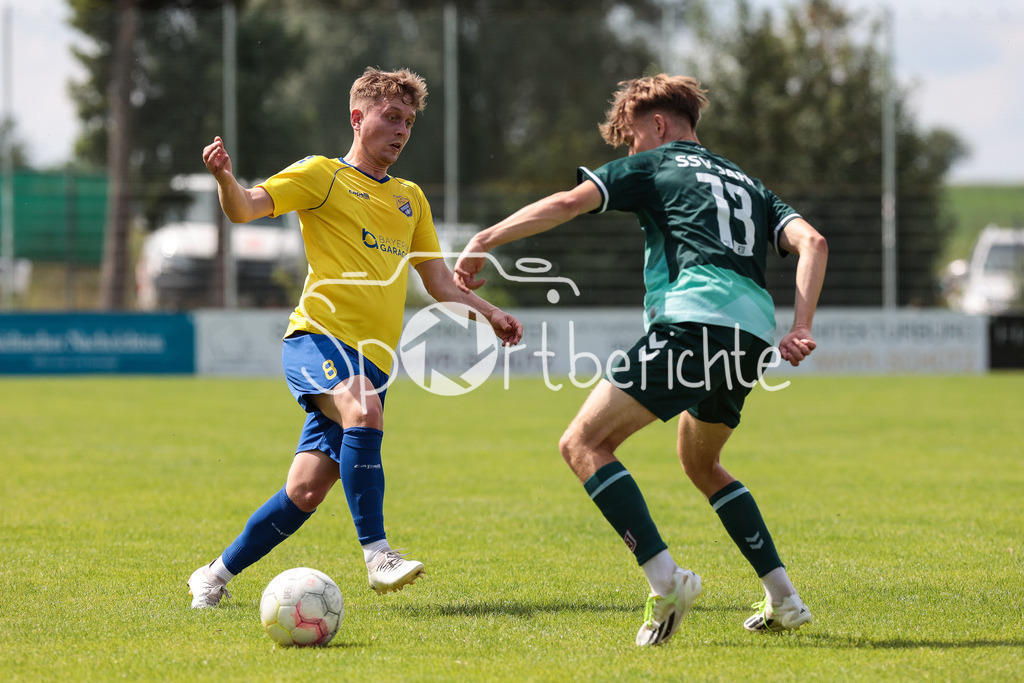 FC Pipinsried - SSV Jahn Regensburg II | Tim GREIFENEGGER (FCP) / Henrik HEID (SSV)