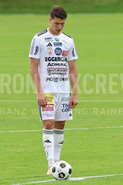 Friendly Match: SC Weiz vs TSV Hartberg in Weiz | Weiz, AUSTRIA, 01.JUL.26 - SOCCER - ADMIRAL Bundesliga, SC Weiz vs TSV Hartberg, test match. The image shows Marco Hoffmann (Hartberg).