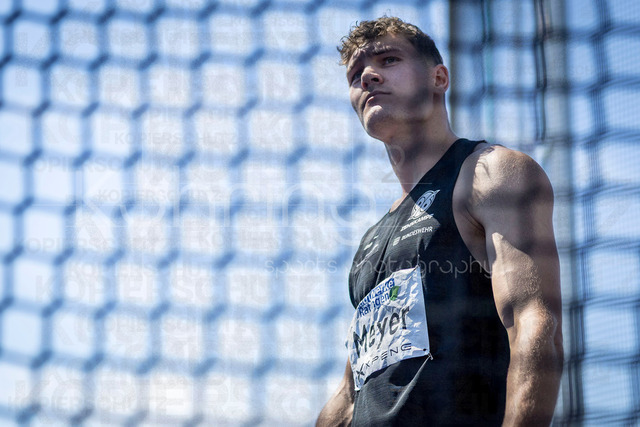 Multisport Event; Ratingen, 28.06.2026 | RATINGEN, GERMANY - JUNE 28, 2026 : Marcel Meyer (GER / Germany) competing in the discus throw during the Multisport Event at Stadion Ratingen on June 28, 2026 in Ratingen, Germany.