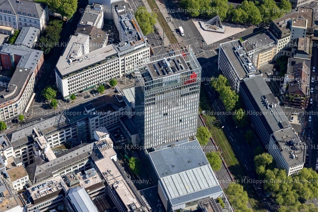 Luftbild Düsseldorf-2224 | Luftbild Düsseldorf Verwaltungsgebäude des Finanzdienstleistungs- Unternehmens " Stadtsparkasse Düsseldorf " in Düsseldorf im Bundesland Nordrhein-Westfalen, Deutschland - Realisiert mit Pictrs.com