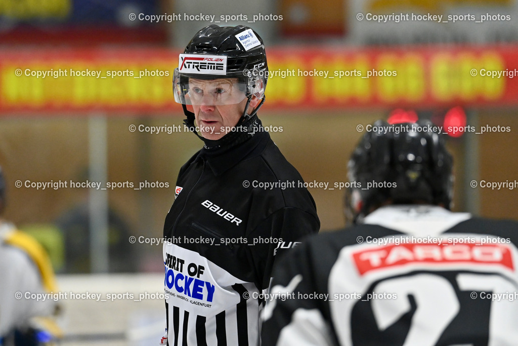 EC Tigers Paternion vs. Tarco Wölfe II | WASSERMANN Michael Referee, EC Tigers Paternion vs. Tarco Wölfe II, EC Tigers Paternion vs. Tarco Wölfe II am 19.12.2024 in Spittal an der Drau (Eissportzentrum Spittal), Austria, (Photo by Bernd Stefan)