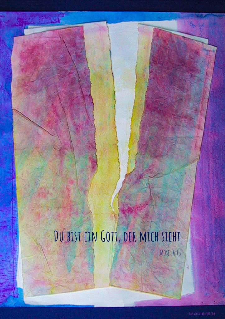 9-Jahreslosung 2023-Vorhang | Jahreslosung für das Jahr 2023. "Du bist ein Gott, der mich sieht". Gesehen sein und selber sehen. Das hat für die Menschen berührende Auswirkungen. Mit 12 Motiven , die ich über Jahre live während Gottesdiensten gemalt oder skizziert habe, zeige ich wie verschieden die Empfindung des gleichen Erlebnisses sein kann. 12 mal gesehen werden, kann sich für einen Kalender eignen. Hier im shop können Sie ihn selber zusammenstellen. - Realisiert mit Pictrs.com