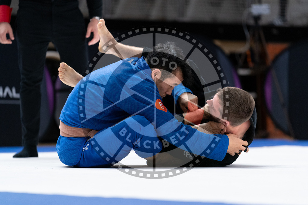 20241012PBB2370 | Athletes compete during the AJP Tour Europe Continental Jiu-Jitsu Professional Championship on October 12, 2024 in Almere near Amsterdam, Netherlands. © Chiara Dazi / photoblackbelt