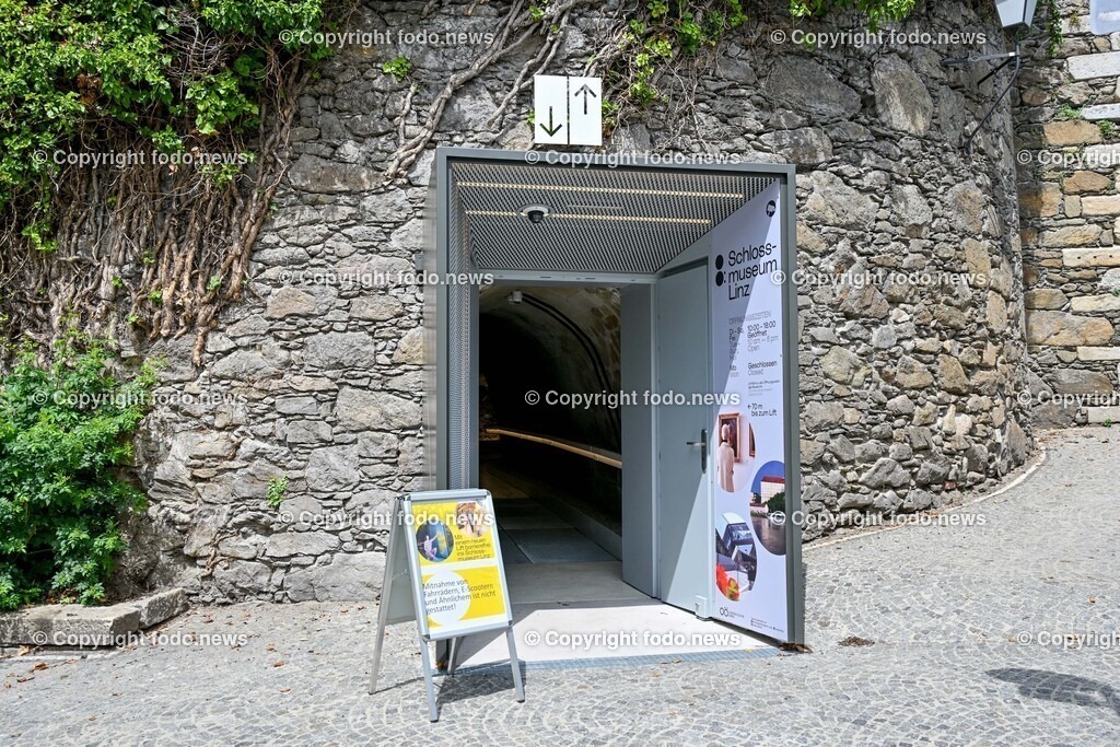 Lift im Berg_ Schlossberg Linz_ 06.06.2024-2 | 06.06.2024, Linz, AUT, Schlossberg, im Bild Lift im Berg, Schlossberg Linz