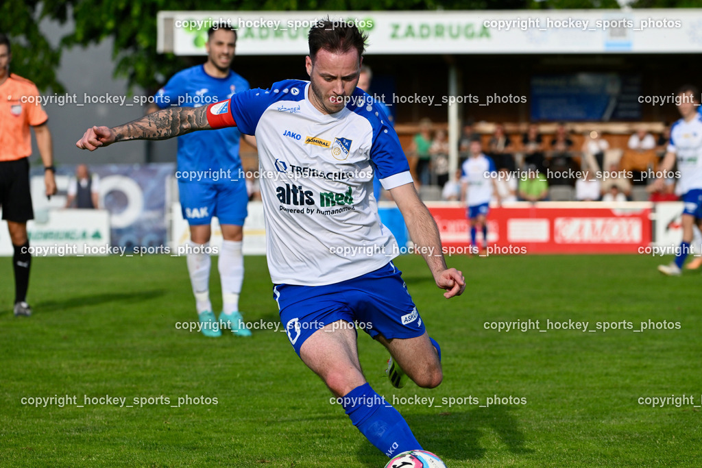SAK vs. SK Treibach | #10 Kevin Vaschauner Böck SK Treibach, SAK vs. SK Treibach, SAK vs. SK Treibach am 29.05.2024 in Klagenfurt (Sportpark Welzenegg), Austria, (Photo by Bernd Stefan)