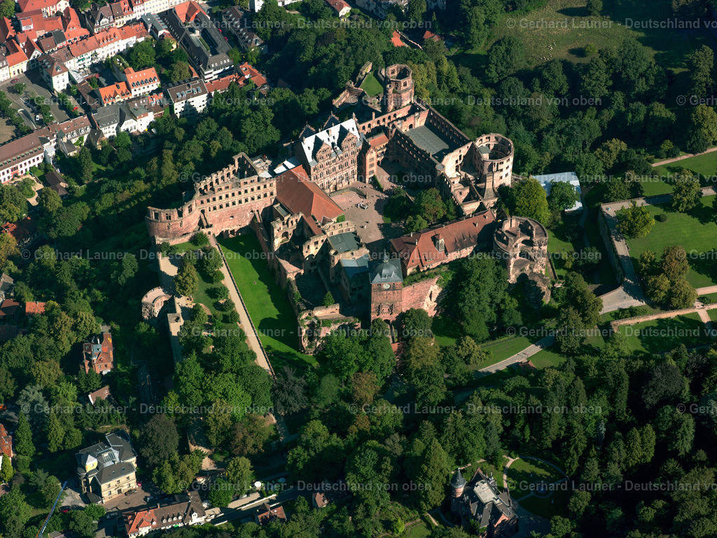 7000038 | Das Heidelberger Schloss ist eine der berühmtesten Ruinen Deutschlands und das Wahrzeichen der Stadt Heidelberg