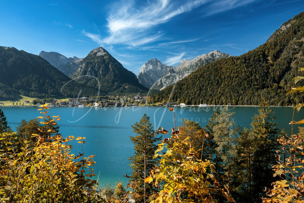 Achensee | Herbstlicher Blick nach Pertisau und ins Karwendel