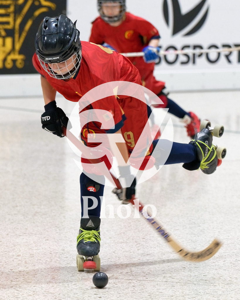 U13  - Geneve RHC v HC Munsingen W  |  during the U13  match between Geneve RHC and HC Munsingen W  at Centre sportif de la queue d'arve in Geneve, Switzerland