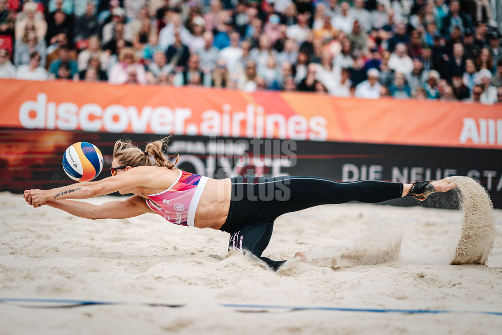 Beachvolleyball | Frauen | German Beach Tour 2024 | Tourstop Bremen | 09.06.2024 | Kim van de Velde spektakulär