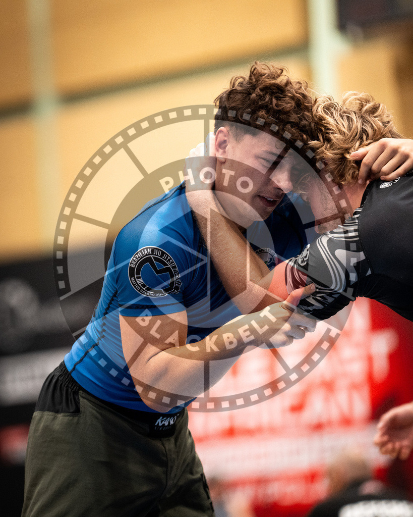 20250906PBB3366 | Fighters compete during the ADCC European Trials  competition in Warsaw, Poland, on September 6, 2025.