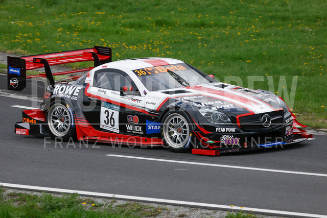 Rechberg Hill Climb 2025 – FIA European Hill Climb Championship | Rechberg Hill Climb 2025, part of the FIA European Hill Climb Championship. High-speed racing action, mountain scenery, atmosphere and pure motorsport passion captured in detail. The image shows Reto Meisel (SUI) Mercedes-Benz SLK 340 Judd V8.          