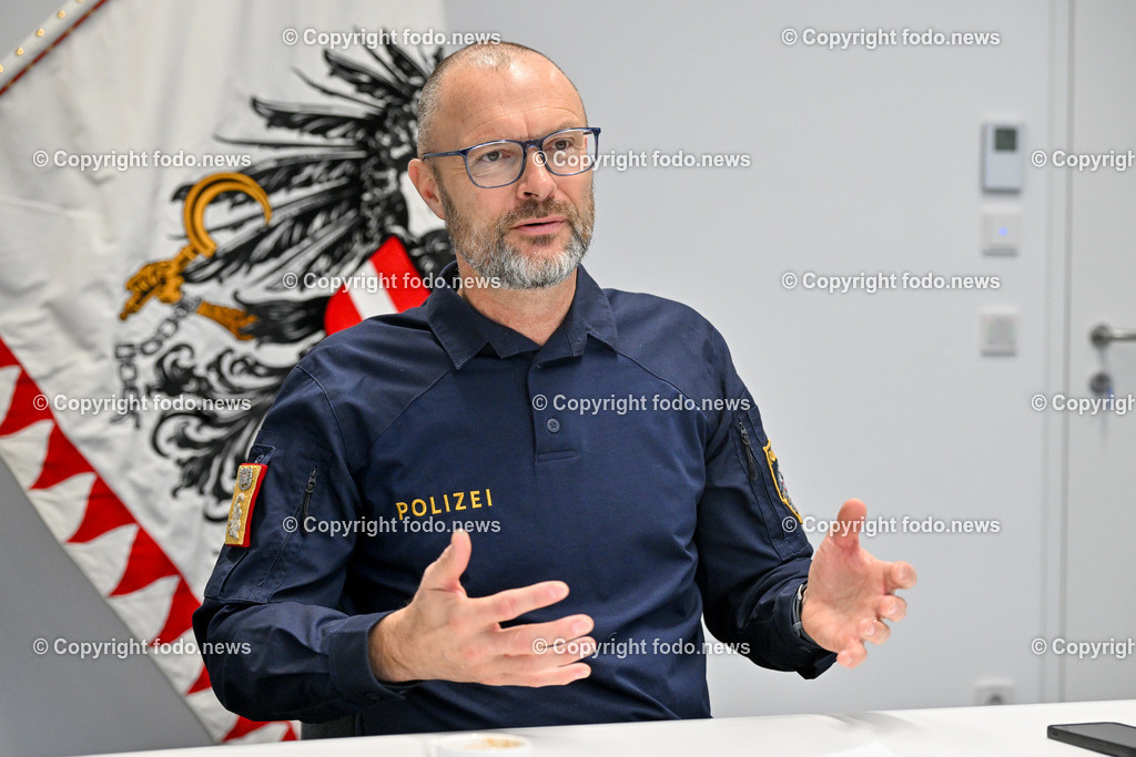 Andreas Pilsl_ Landespolizeidirektor Ooe_ 28.12.2023-33 | 28.12.2023, Landespolizeidirektion Oberoesterreich, AUT, Andreas Pilsl, im Bild Andreas Pilsl (Landespolizeidirektor Ooe)