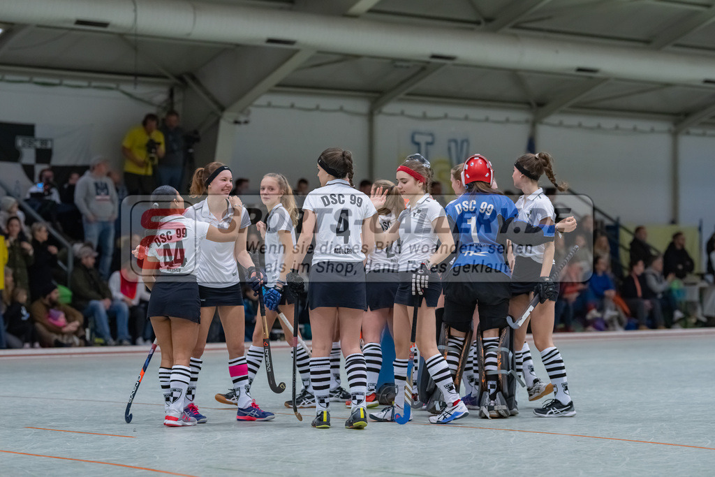 HK_20230226_105053 | Deutsche Meisterschaft WU16 Spiel um Platz 7 Düsseldorfer SC - HC Ludwigsburg am 26.2.2023 DSC 99, Düsseldorf ,