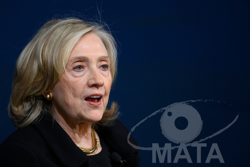 _DWA3969 | Die US-Politikerin Hillary Clinton auf der Veranstaltung Bridging Scholarship and Statecraft im Rahmen der Münchner Sicherheitskonferenz 2026. München, 13.02.2026 Bayern Deutschland  - Realisiert mit Pictrs.com