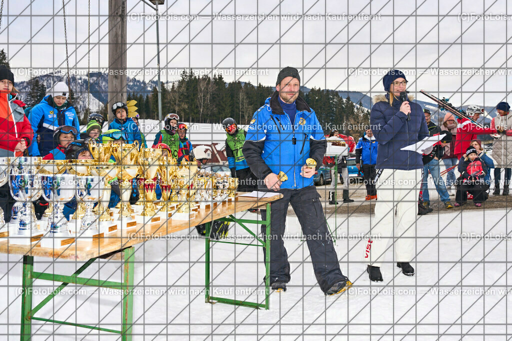 ALP7873_SkiBezirksMeisterschaft_Siegerehrung | (C)FotoLois.com, Alois Spandl, SkiBezirksMeisterschaft NÖ-West und Bambini/Kindercup-RTL, SC Hollenstein am Königsberg, Sa 11. Feb. 2023.